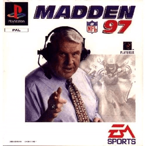 Madden 97 box art for Playstation